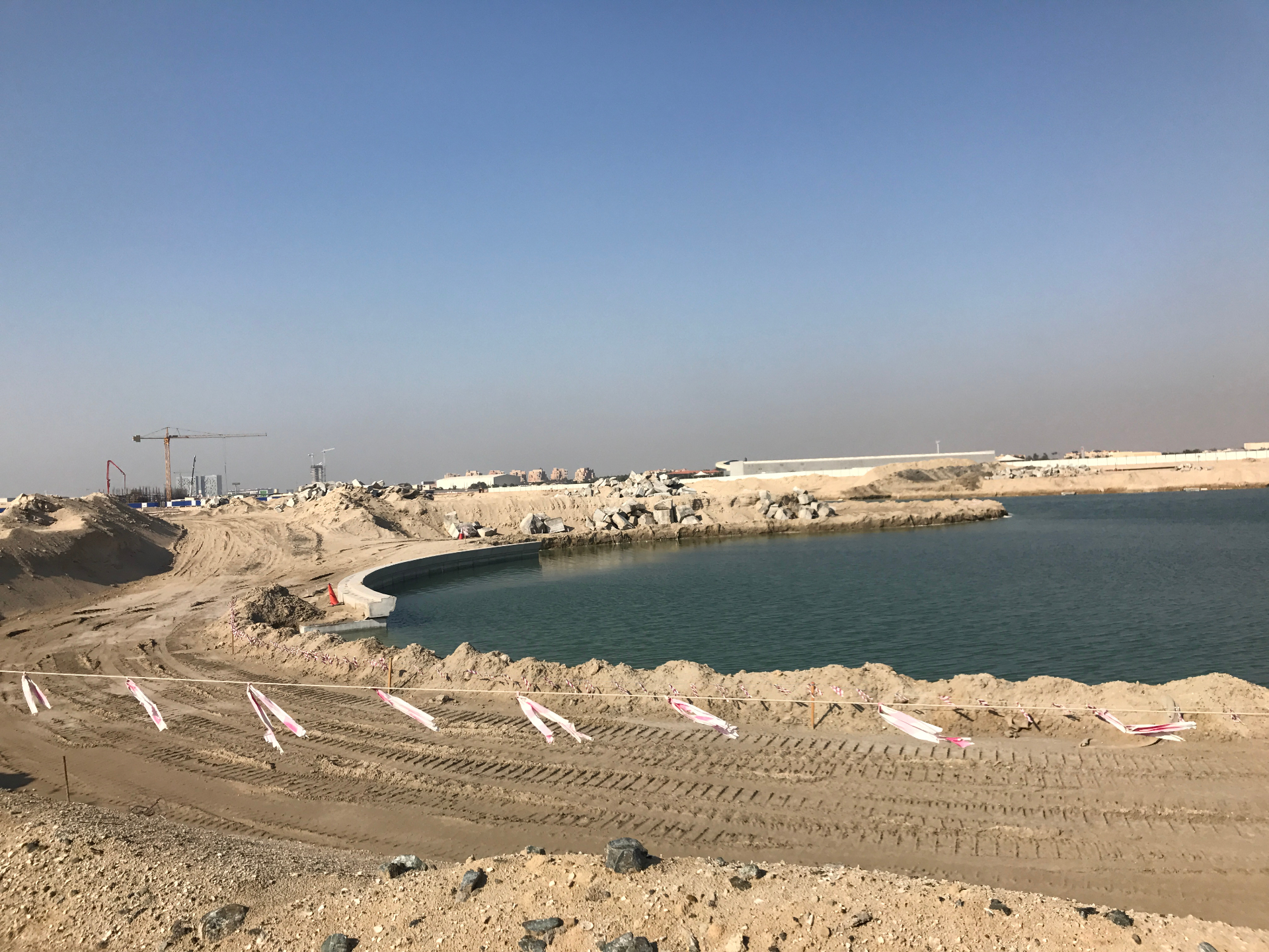 Marine & Coastal Works service by USF Grand Constructions in Dubai UAE