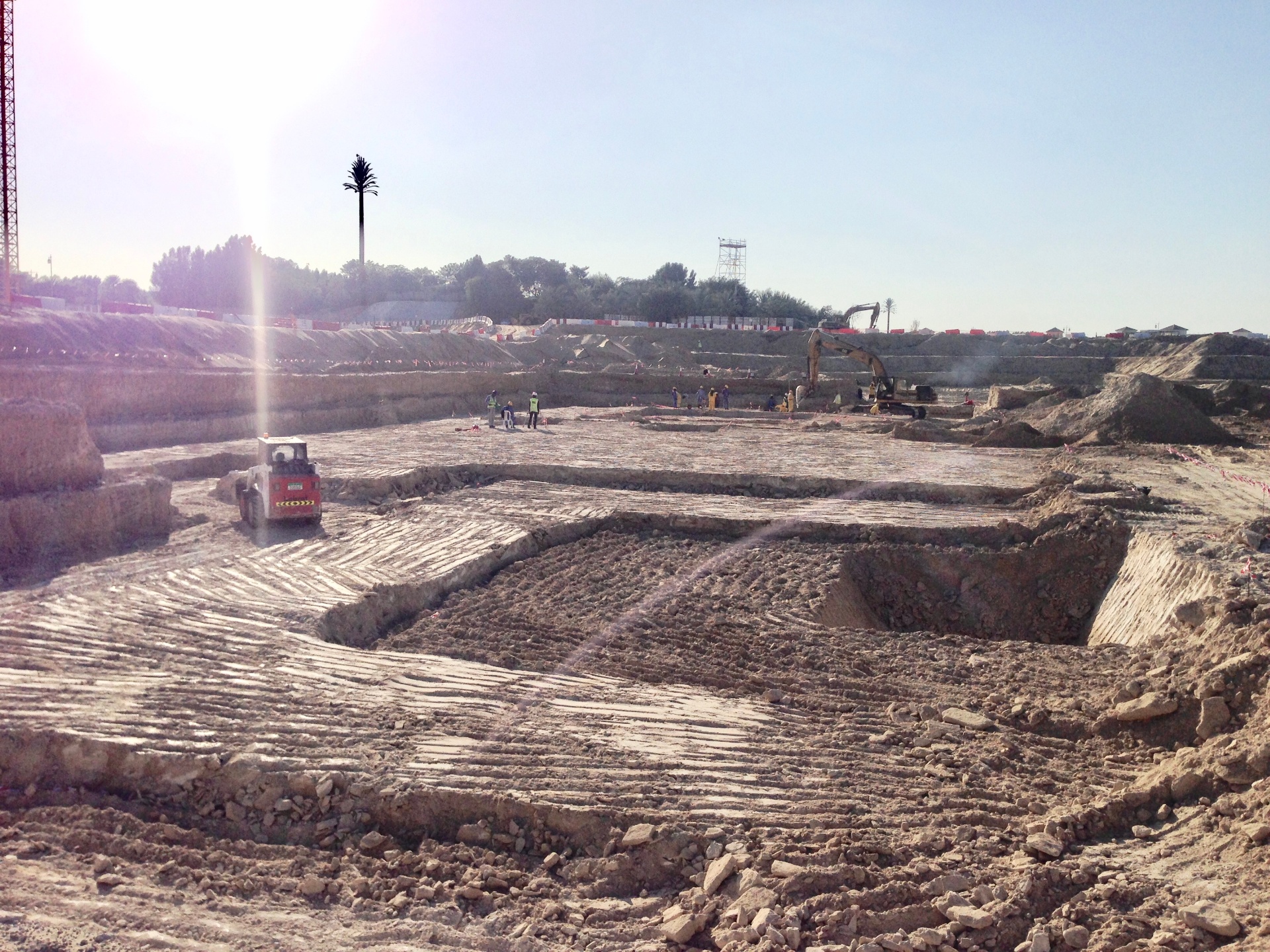 Bulk Site Excavation Dubai - USF GRAND Constructions LLC project site in UAE