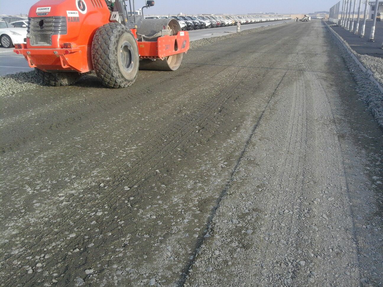 Compaction Works Dubai - USF GRAND Constructions LLC project site in UAE
