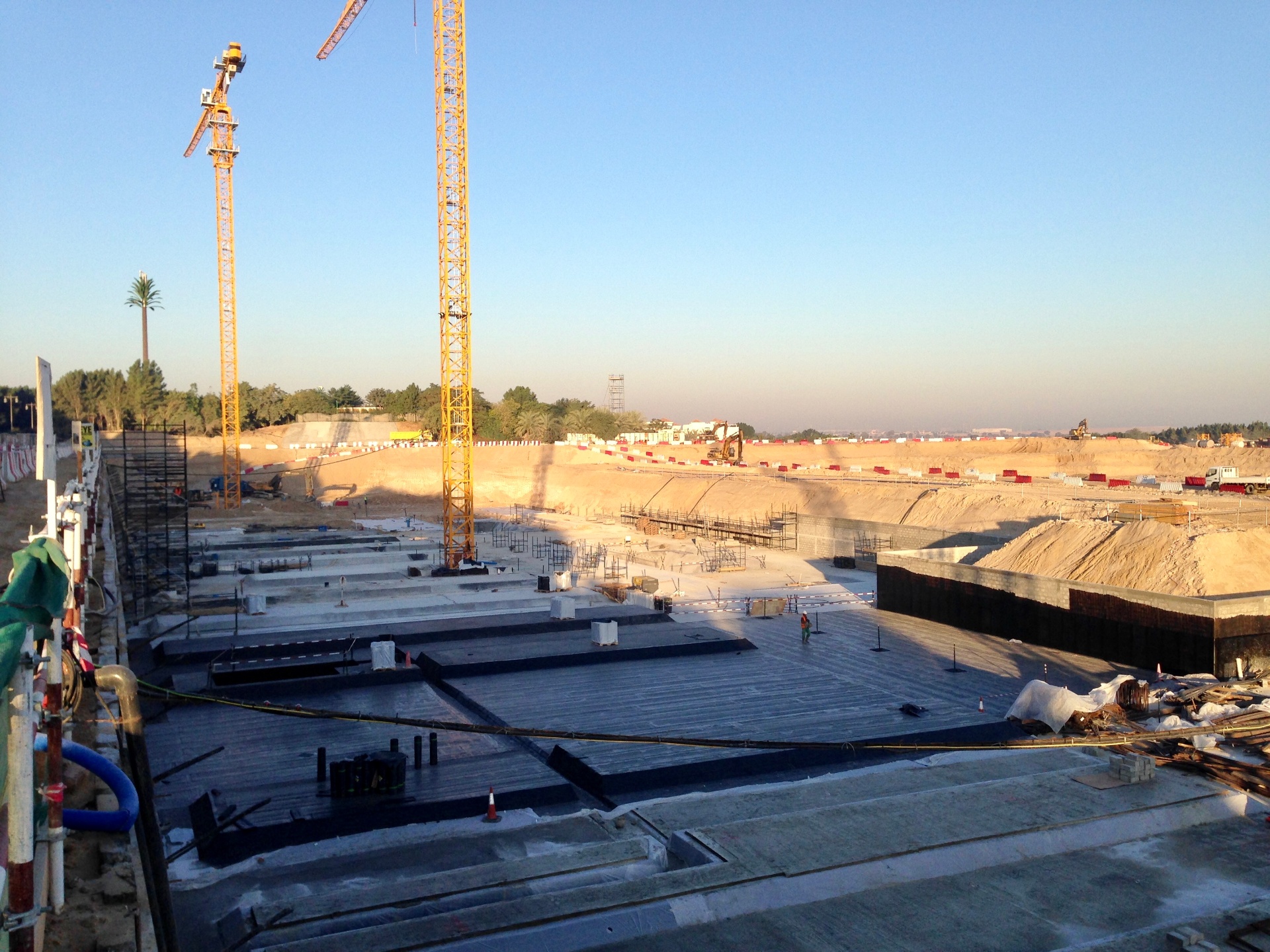 Foundation Infrastructure - USF GRAND Constructions LLC project site in UAE